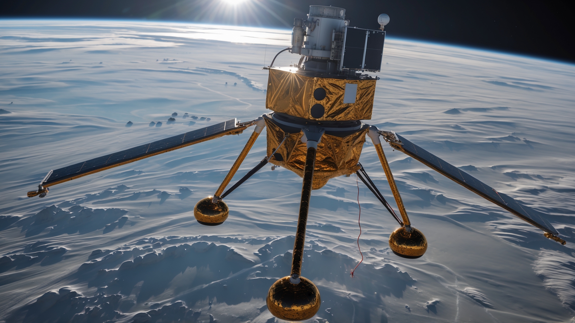 Private Athena moon lander beams home gorgeous views of Earth from space (photos)