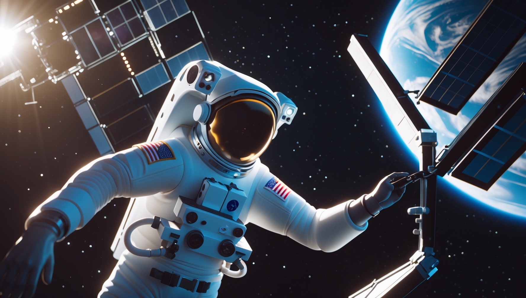NASA astronaut arrives at International Space Station aboard Russian spacecraft